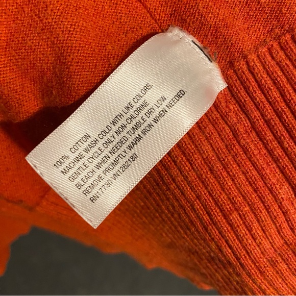 4/$25 Mossimo Orange Cardigan - S - Picture 6 of 6